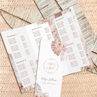 Brochure rose Boho