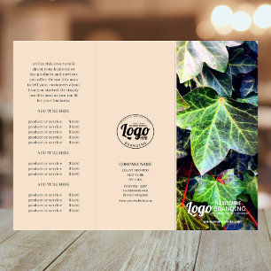 Brochure Triple Photo & Logo d'entreprise moderne