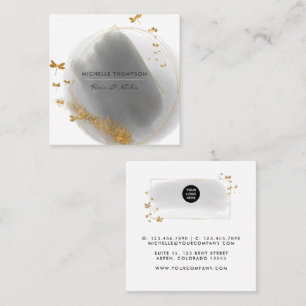 Brochures Doodle Carré Carte de visite