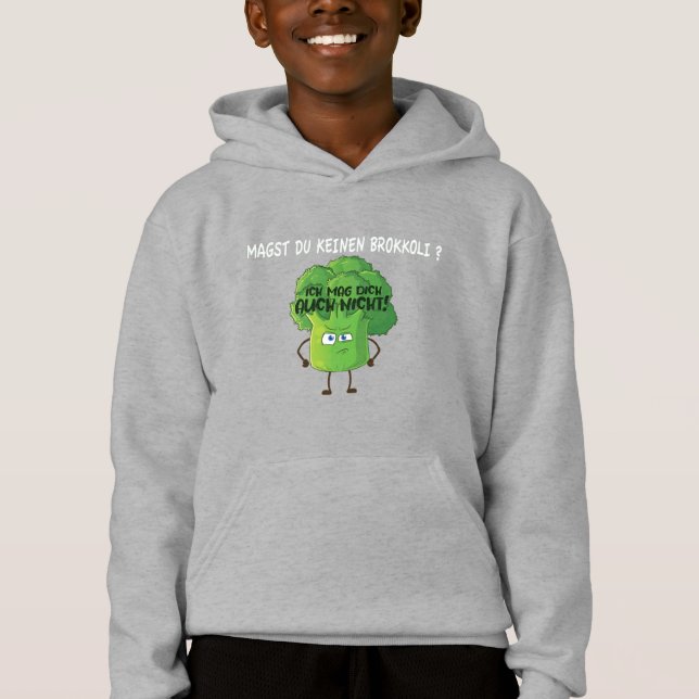 Brocoli Cartoon mignon Vous n'aimez pas Brocoli (Devant)