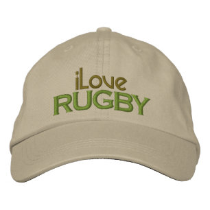 Brodé I Love Rugby Casquette