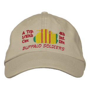 Brodée 1/10th Cav.4th Inf. Casquette brodé Div M113