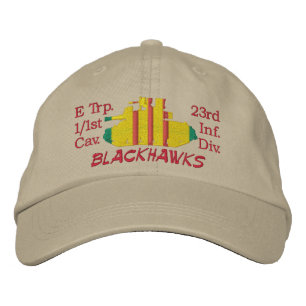 Brodée 1/1er av. 23e Division M551 Casquette brodé Sherid