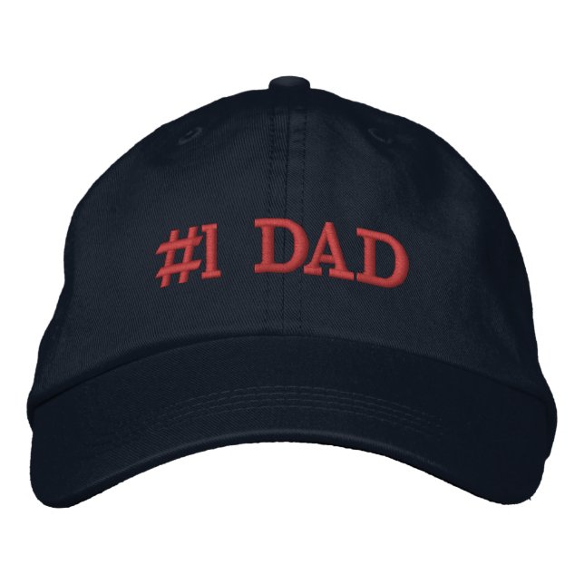 Brodée #1 Casquette papa | Don du jour du père (Devant)