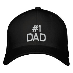 Brodée #1 DAD Casquette de baseball pour Fête des pères