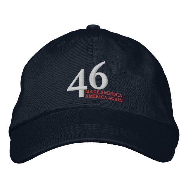 Brodée 46 faites le casquette de nouveau brodé de (Devant)