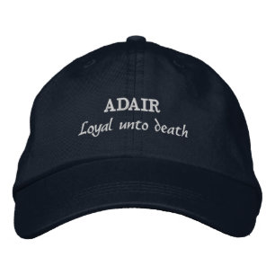 Brodée Adair Clan Motto Casquette brodé