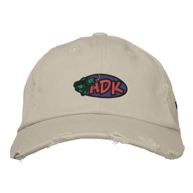 Brodée Adirondack, Lac Raquette, Casquette (Devant)