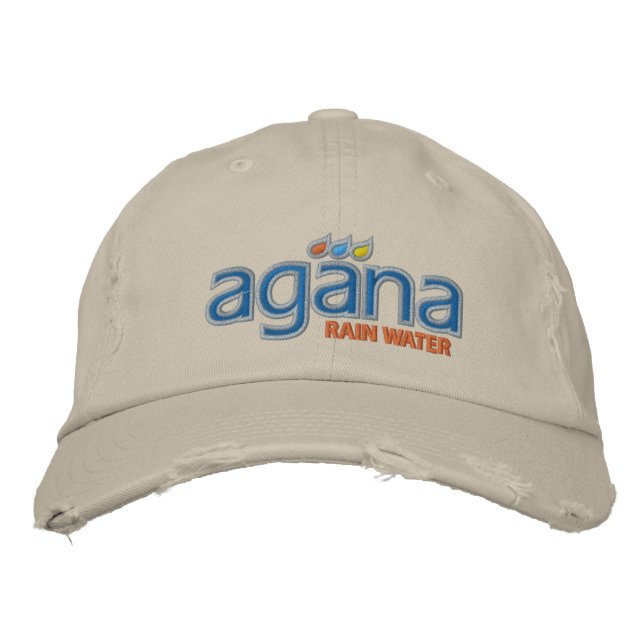 Brodée Agana - Casquette de logo (Devant)