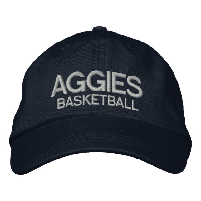 Brodée Aggies Casquette ajustable personnalisé (Devant)