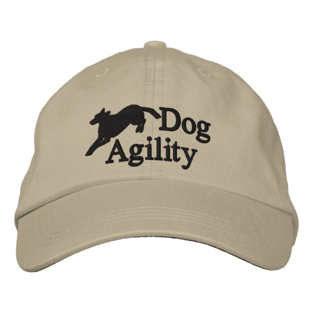 Brodée Agilité Belgique Malinois Casquette brodé (Devant)