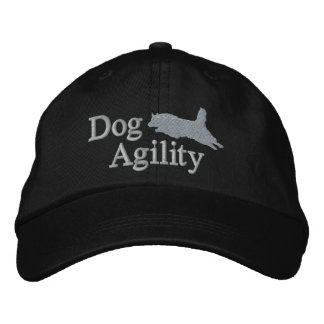 Brodée Agility Belge Tervuren Casquette brodé (Argent)