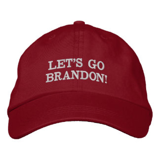Brodée Allons voir Brandon brodé Casquette de baseball