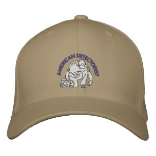Brodée American Detectorist Basic Flexfit Casquette de la