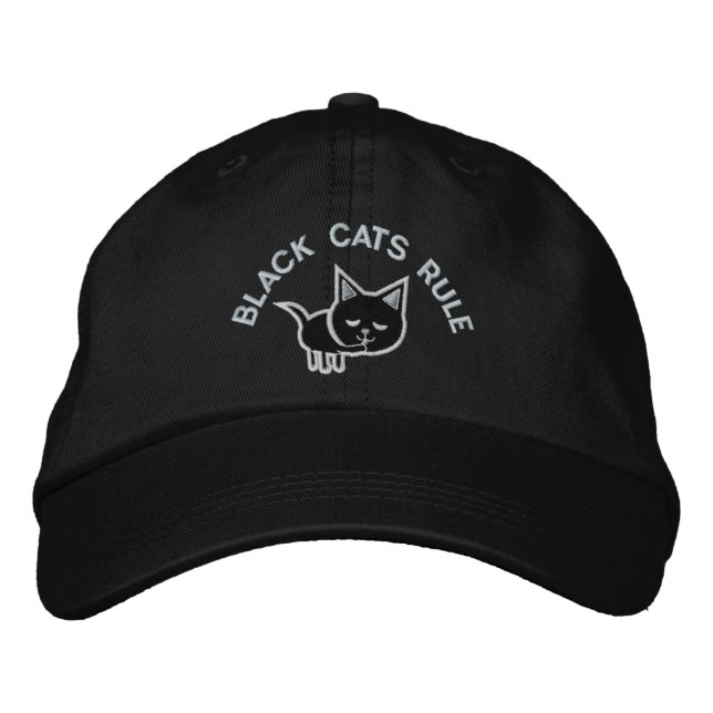 Brodée Amoureux des chats Casquette brodé (Devant)