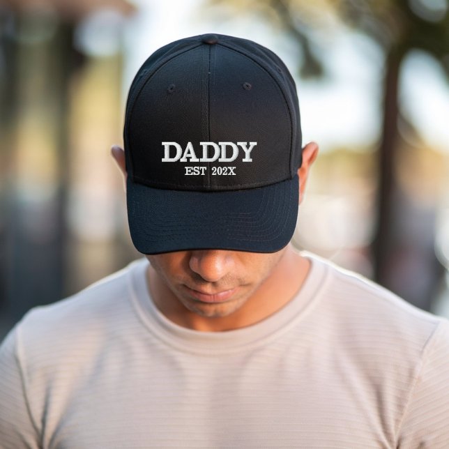 Brodée Année papa Etabli Casquette de baseball brodé (Créateur téléchargé)