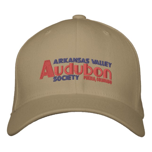 Brodée Arkansas Valley Audubon Society Casquette brodé (Devant)