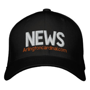 Brodée Arlingtoncardinal.com CASQUETTE NEWS