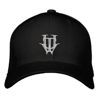 Brodée Au casquette de logo de loups