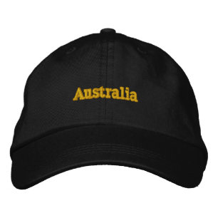 Brodée Australie Casquette ajustable personnalisé