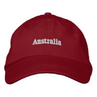 Australie Casquette Réglable Personnalisée