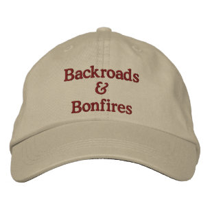Brodée Backroads & Bonfires Casquette brodé