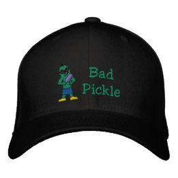 Brodée Bad Pickle, casquette de pickleball