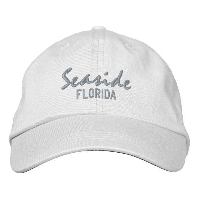 Brodée Balnéaire Floride Casquette de baseball brodé (Devant)