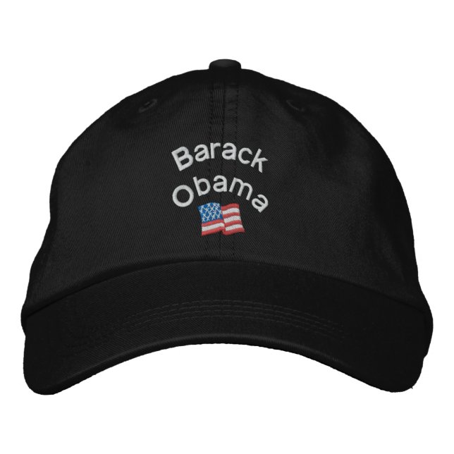 Brodée Barack Obama, le Casquette brodé (Devant)