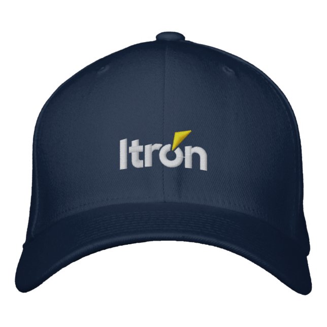 Brodée baseball cap blue / casquette bleu (Devant)