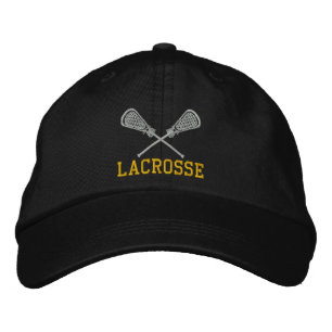 Brodée Bâtons de crosse traversés Casquette brodé