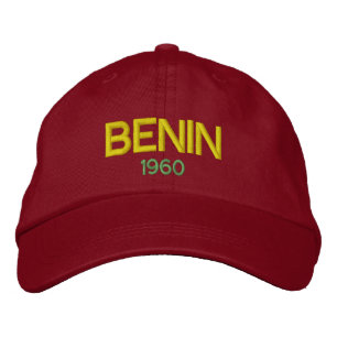 Brodée Bénin Classique Casquette Embriqué