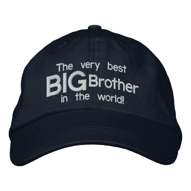 Brodée Big Brother - Casquette brodé (Devant)