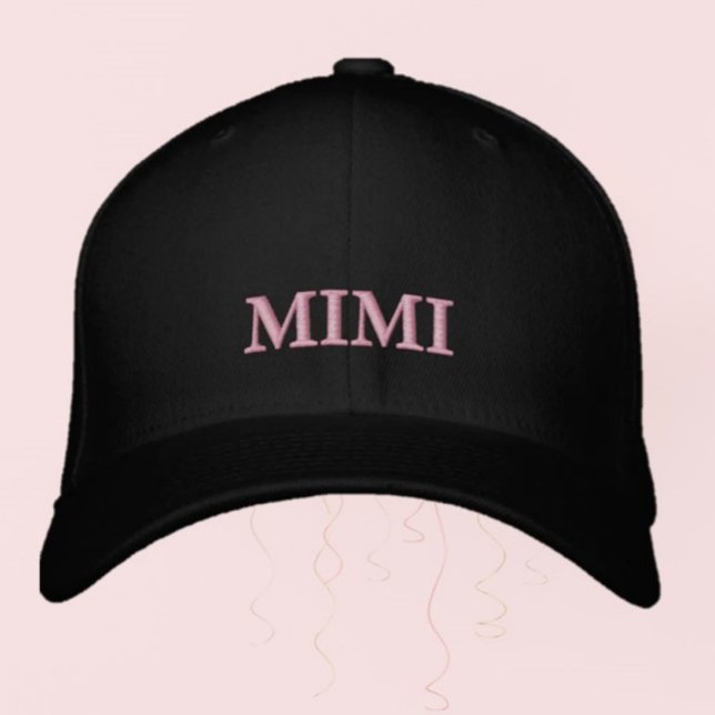 Brodée Bon cadeau ! Casquette brodé Mimi (Créateur téléchargé)