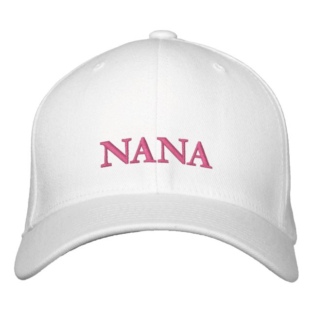 Brodée Bon cadeau ! Nana casquette brodé (Devant)