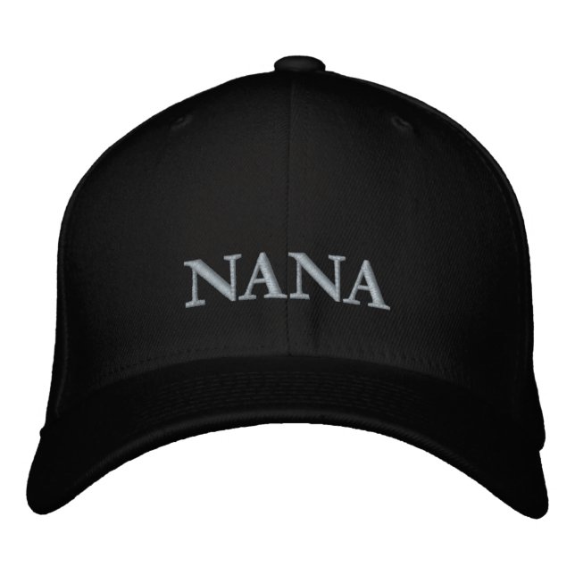 Brodée Bon cadeau ! Nana casquette brodé (Devant)