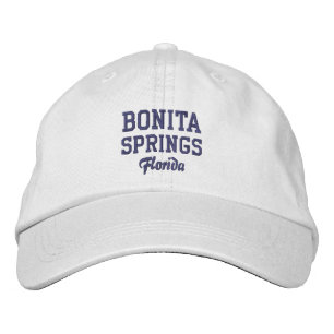 Brodée Bonita Springs Casquette de baseball brodé