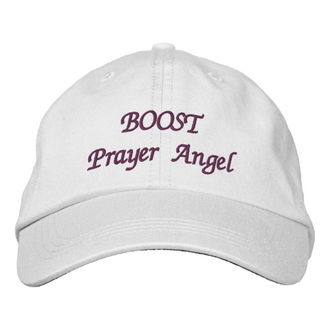 Brodée BOOST Prière Angel Casquette (Devant)