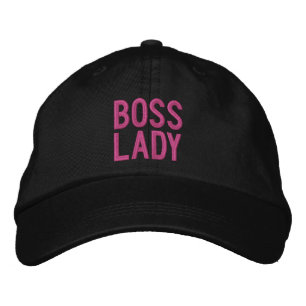 Brodée Boss Lady Casquette ajustable personnalisé