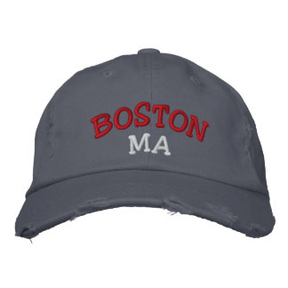 Brodée Boston, MA Casquette brodé