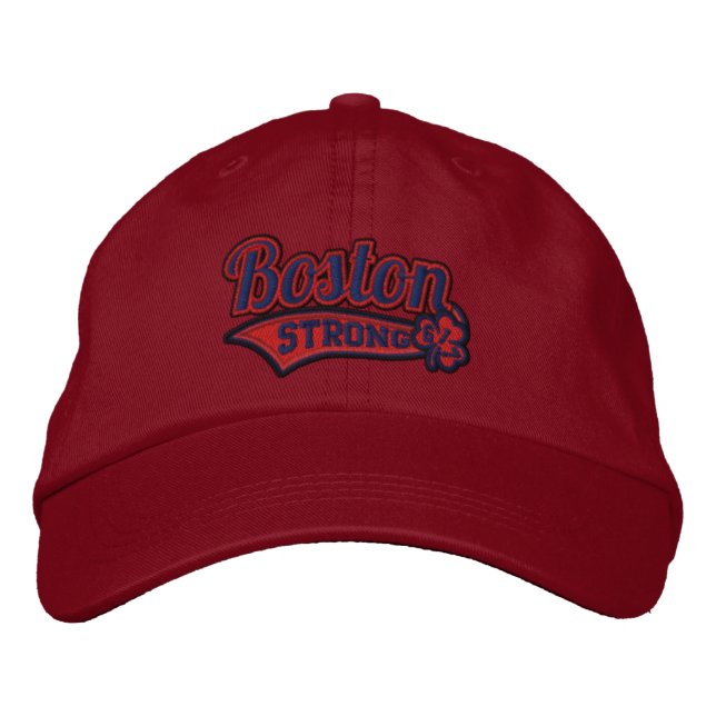 Brodée Boston Strong Ballpark Shamrock Casquette brodé (Devant)