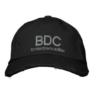 Brodée Cadillac cassé Casquette en détresse