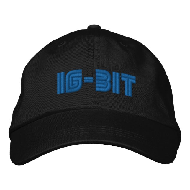 Brodée casquette 16 bits (Devant)