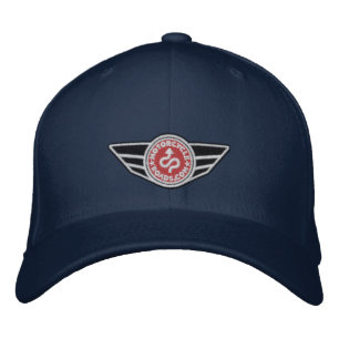 Brodée Casquette à billes bleu marine avec logo MCR brodé