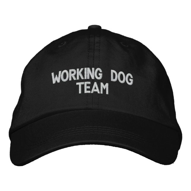 Brodée Casquette ajustable personnalisé (Devant)
