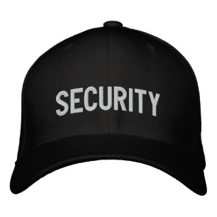Brodée CASQUETTE ajusté de sécurité