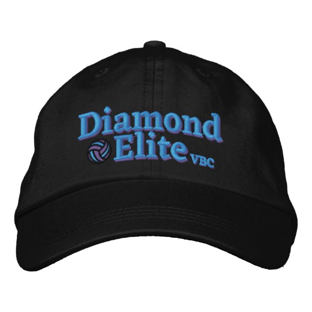 Brodée Casquette ajusté Diamond Elite vbc 4 (Devant)