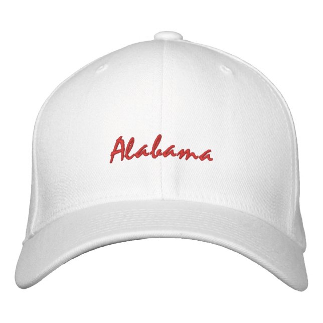 Brodée Casquette Alabama (Devant)