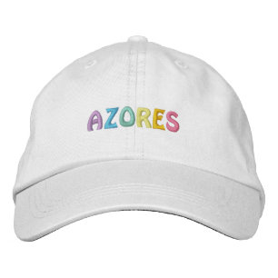 Brodée Casquette AZORES (ajustement réglable)