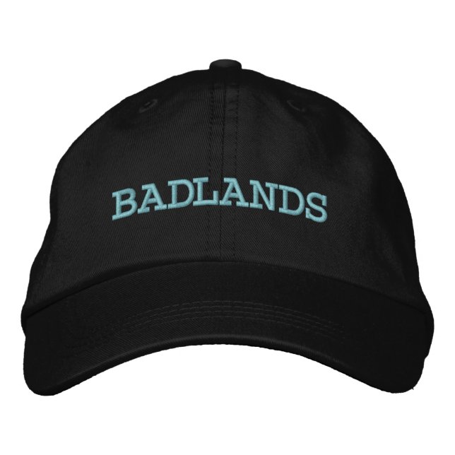 Brodée Casquette BADLANDS (Devant)